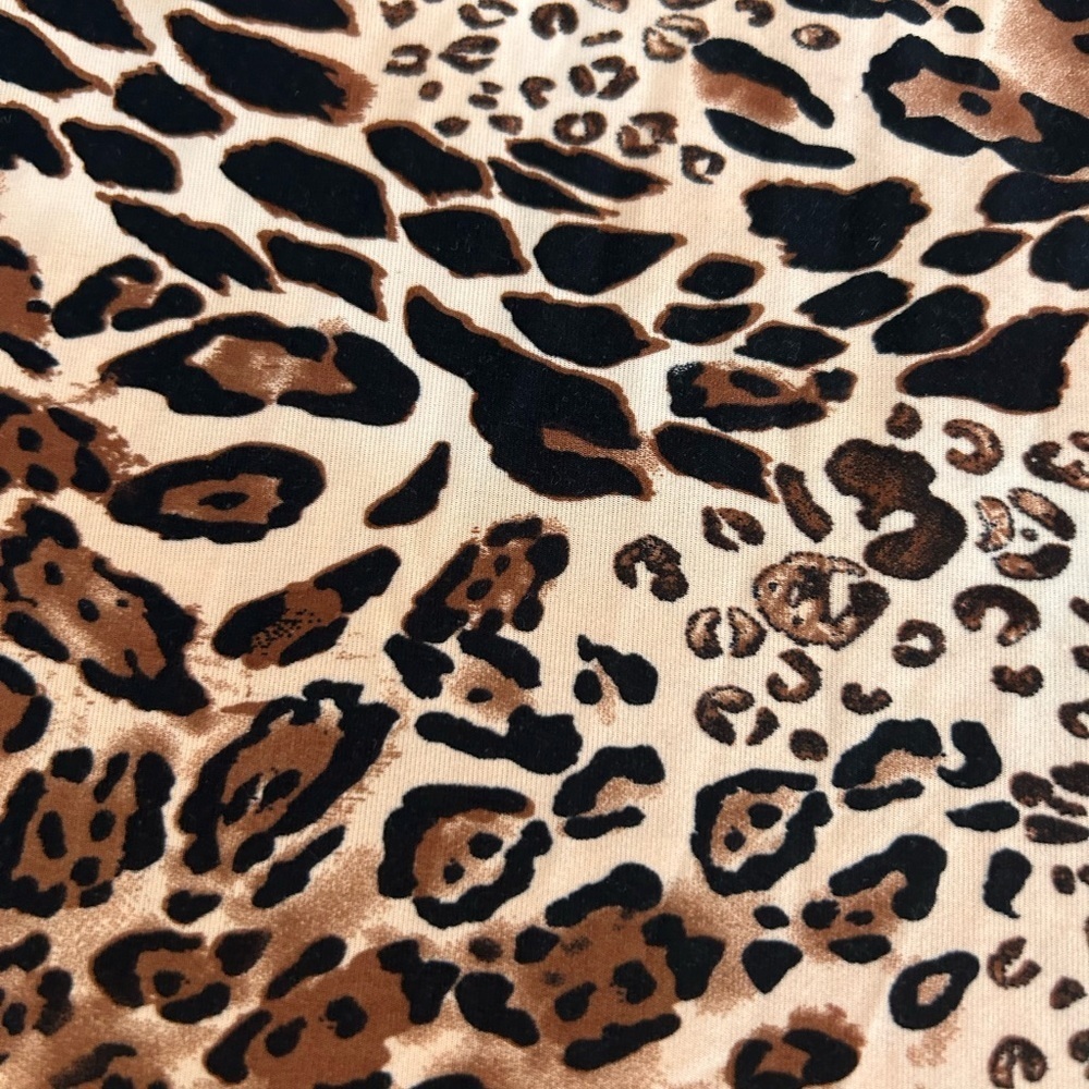 Linea Donatella Animal Print Night Gown Spaghetti Straps Adjustable
Size M - Picture 3 of 7